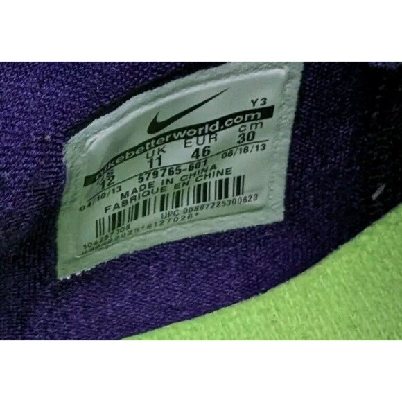 Size 12 - Nike‎ Air Max LeBron 10 Low Raspberry LeBroncurial Basketball Sneakers main image 16
